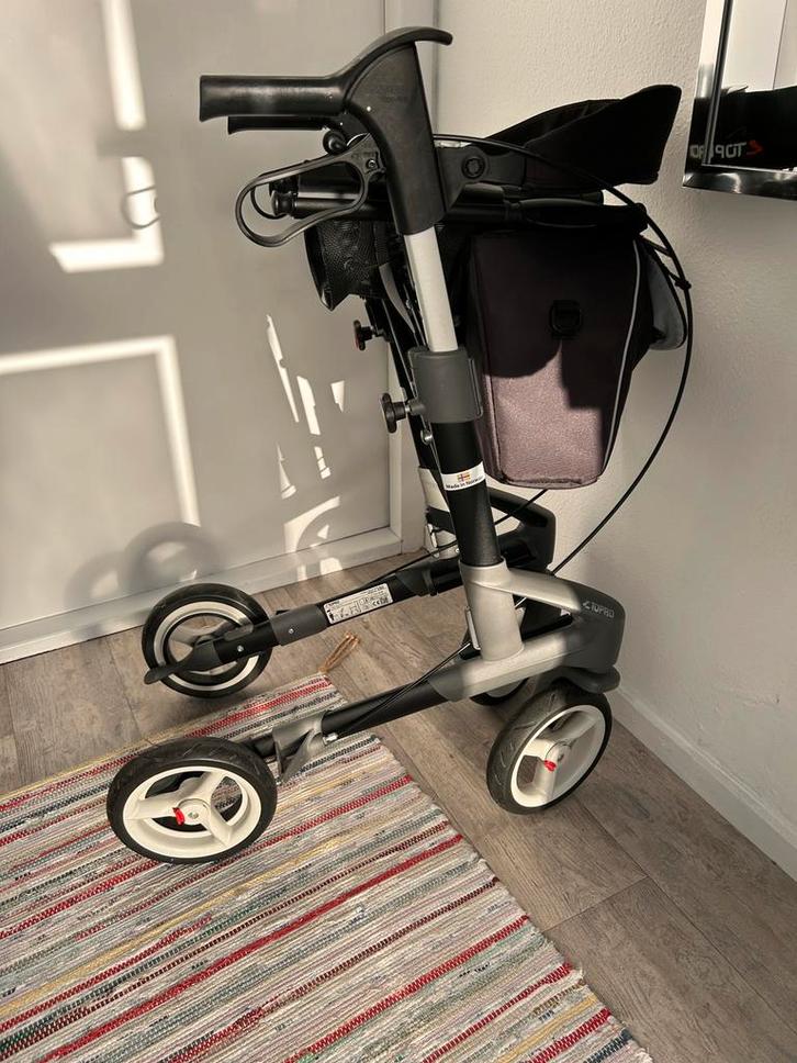 Topro Troja 5G Medium rollator lichtgewicht met rugsteun, Diversen, Rollators, Ophalen