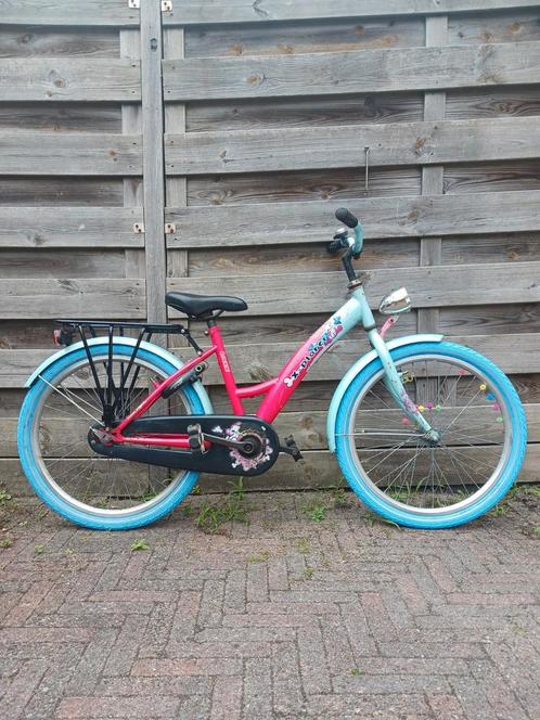 Kinderfiets Loekie X-ploler 22 inch, Fietsen en Brommers, Fietsen | Kinderfietsjes, Zo goed als nieuw, 20 inch of meer, Ophalen