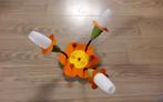 Leuke bloem lamp voor kinderkamer (metaal), Ophalen, Kindvriendelijk, Zo goed als nieuw, Glas