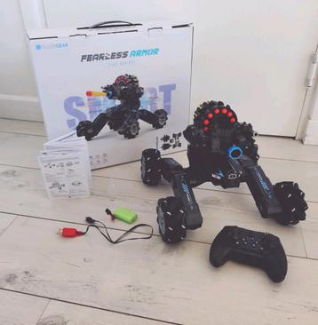 RC Silvergear bestuurbare auto met Soft Bullet kanon!!  beschikbaar voor biedingen