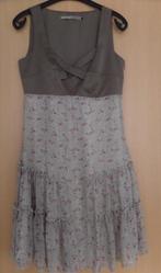 Beige jurk van Steps maat 36 met satijnen lijfje, Beige, Ophalen of Verzenden, Zo goed als nieuw, Steps