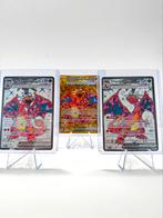 Set van 3 Charizard pokemonkaarten OBF, Ophalen of Verzenden, Zo goed als nieuw