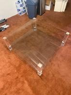 Salon tafel Bor design, the Hage model, Gebruikt, 50 tot 100 cm, Vierkant, Glas