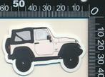 Sticker: Jeep (20), Verzenden, Zo goed als nieuw, Auto of Motor