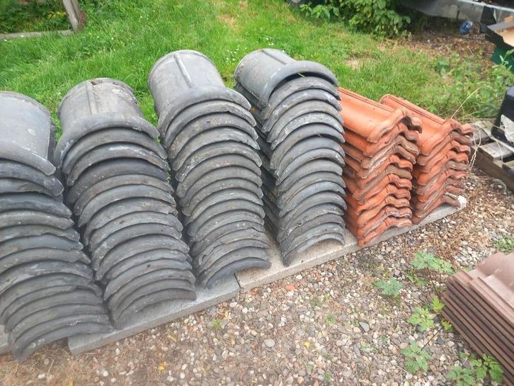 Nokvorsten Nokpannen Vorsten, Doe-het-zelf en Verbouw, Dakpannen en Dakbedekking, Gebruikt, Overige typen, Steen of Klei, Overige kleuren