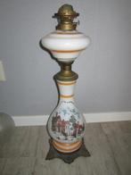 antieke olielamp, Ophalen