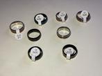 Trendy Ringen voor Mannen (diverse maten / RVS ), Ophalen of Verzenden, Nieuw, Zilver, IJzer of Staal