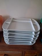 7 borden, diner, party, gourmet, porselein, Ophalen, Zo goed als nieuw, Bord(en), Overige stijlen