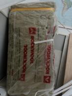 Rockwool isolatie 6 stuks, Ophalen, 4 tot 8 cm, Vloerisolatie, Steenwol