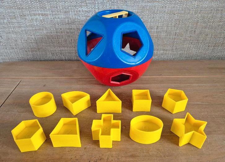 Tupperware Hollebol vormenstoof, Huis en Inrichting, Keuken | Tupperware, Zo goed als nieuw, Overige typen, Blauw, Geel, Rood