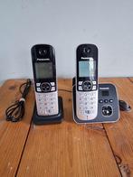 Panasonic KX-TG6821 met extra handset, Telecommunicatie, Vaste telefoons | Handsets en Draadloos, Stralingsarm, Zo goed als nieuw