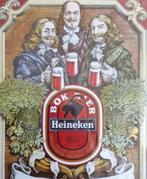 Mooi HEINEKEN BOKBIER Metalen Reclamebord bier plaat, Verzamelen, Verzenden, Nieuw, Reclamebord, Plaat of Schild, Heineken