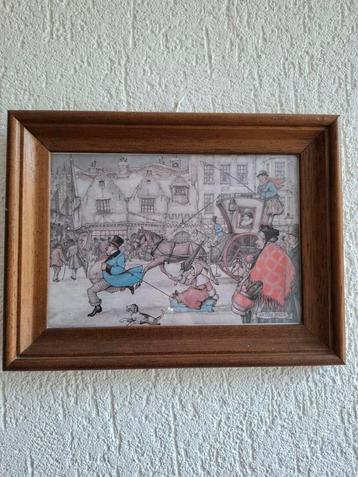 Anton Pieck Tekeningen - Set van Twee beschikbaar voor biedingen