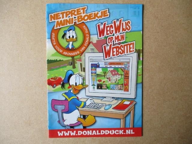 adv9645 donald duck weekblad bijlage 34, Boeken, Eén stripboek, Ophalen, Gelezen
