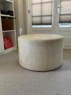Keijser & co poef hocker duran richmond, Ophalen, Zo goed als nieuw, Rond