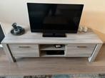 Tv meubel zgan, Ophalen, 150 tot 200 cm, Zo goed als nieuw, Minder dan 100 cm