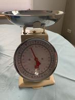 Retro weegschaal Hema, Witgoed en Apparatuur, Weegschalen, Ophalen of Verzenden, Zo goed als nieuw, Keukenweegschaal, Minder dan 10 kg