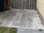 Grindtegels 38m^2 60x40cm - gratis, Tuin en Terras, Ophalen, Gebruikt, 10 m² of meer, Beton
