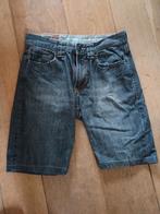Korte Spijkerbroek Denim Maat 32/34, Blauw, Ophalen of Verzenden, Maat 46 (S) of kleiner, Gedragen
