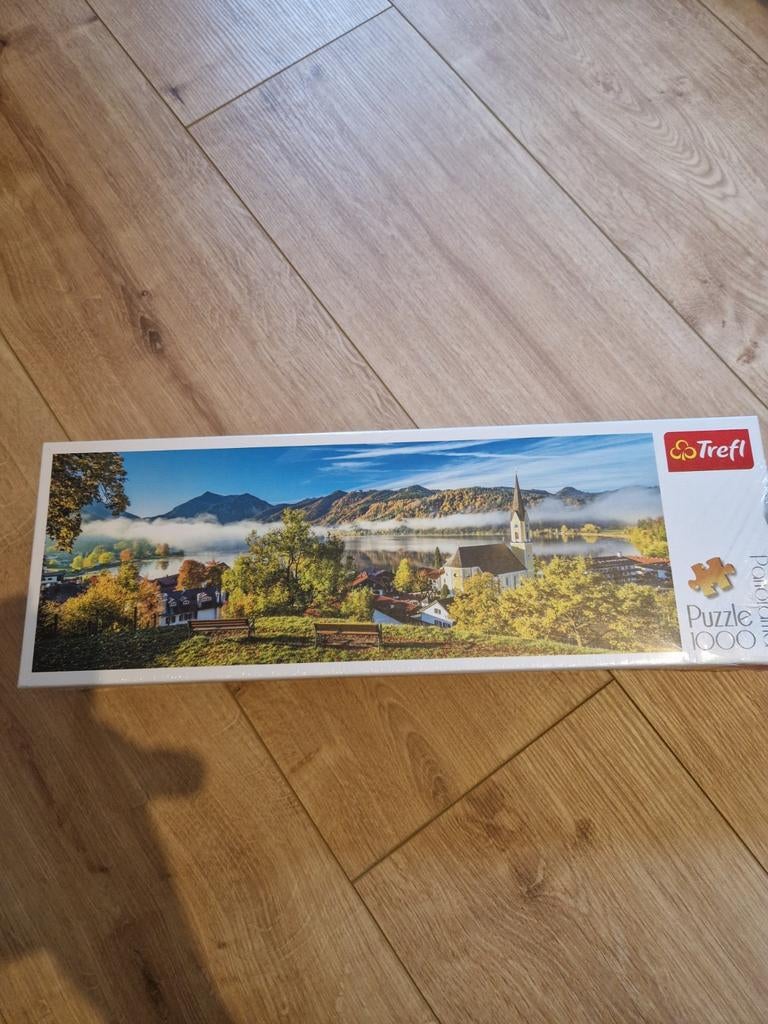 Panorama puzzel nieuw in doos, Ophalen of Verzenden, 500 t/m 1500 stukjes, Nieuw, Legpuzzel