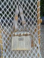 Handgemaakte handtas uit Spanje GRETA nr.16, Verzenden, Nieuw, Beige, Handtas