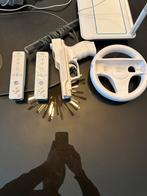 Nintendo Wii Compleet Pakket met Games en Accessoires, Spelcomputers en Games, Ophalen of Verzenden, Gebruikt, Met 2 controllers