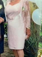 Elegante Rose Jurk met Jasje - Maat 42/44, Ophalen of Verzenden, Zo goed als nieuw, Kleding, Maat 42/44 (L)