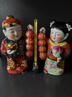 Chinees porseleinen man en vrouw., Ophalen of Verzenden, Zo goed als nieuw, Mens