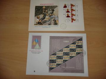 Nederland, 2 grote enveloppen beschikbaar voor biedingen