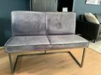 Leren eettafel bankje, Ophalen, Gebruikt, Minder dan 75 cm, Tweepersoons