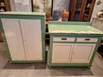 Toffe wandkast / commode kast brocante, Ophalen