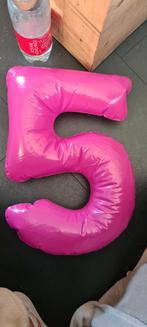Opblaasbare 5 verjaardag cijfer versiering 5 jaar, Ophalen, Zo goed als nieuw, Versiering, Verjaardag