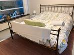 Twee persoonsbed inclusief matrasssen 160x200, Ophalen, Tweepersoons, Zo goed als nieuw, 200 cm