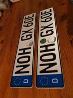 Kentekenplaten set Duitsland elektrisch, Verzamelen, Overige Verzamelen, Ophalen of Verzenden