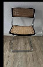 Zeldzame vintage design stoel rotan/metaal Marcel Breuer, Huis en Inrichting, Metaal, Zo goed als nieuw, Eén, Ophalen