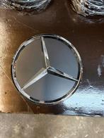 mercedes naafkap 63mm nieuw 4stuks zwart met zilveren ster, Auto diversen, Ophalen, Nieuw