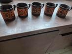 Staffordshire  supermugs 5 stuks, Huis en Inrichting, Keuken | Servies, Ophalen of Verzenden, Gebruikt, Overige stijlen, Kop(pen) en/of Schotel(s)