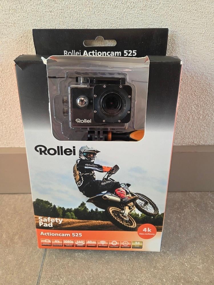 Rollei actioncam 525 + uitbreidingset 21643, Ophalen of Verzenden, Gebruikt, Rollei