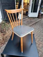 Vintage spijlen stoel in goede staat., Huis en Inrichting, Ophalen, Gebruikt, Bruin, Eén