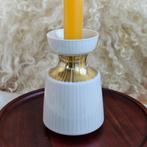 Rosenthal porseleinen kandelaar met gouddecoratie, Ophalen of Verzenden