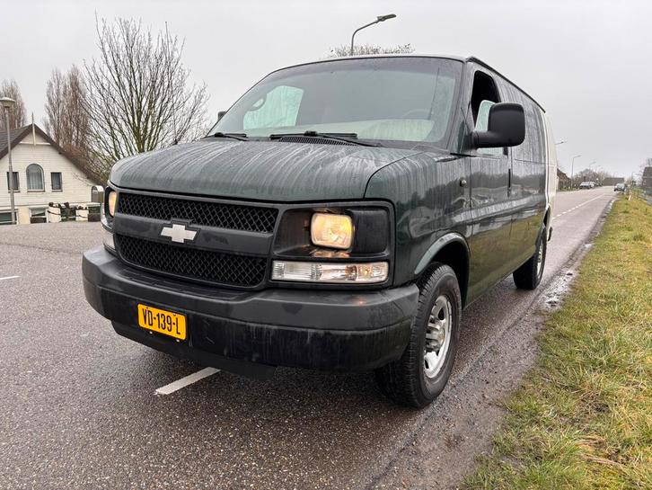 2008 Chevrolet Express GMC Savana CARGO 6.0 LPG, Auto's, Chevrolet, Bedrijf, Chevy Van, LPG, Automaat, Ophalen