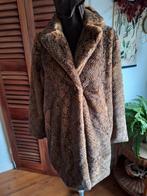 Jas fake fur superzacht maat m l, Ophalen of Verzenden, Zo goed als nieuw, Bruin