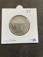 Zilveren Gulden 1931 - ZF - Wilhelmina, Postzegels en Munten, Munten | Nederland, 1 gulden, Zilver, Ophalen of Verzenden, Koningin Wilhelmina