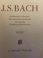 445: J.S. Bach Clavecimbel, Klassiek, Ophalen of Verzenden, Zo goed als nieuw, Piano
