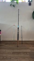 Feederhengel zwart albatros, Watersport en Boten, Hengelsport | Zeevissen, Ophalen, Gebruikt, Complete set