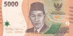 Indonesië bankbiljet 5000 Rupiah 2022 Dr. K.H. Idham Chalid, Postzegels en Munten, Bankbiljetten | Azië, Ophalen of Verzenden