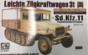 Coelianmodels, AFV Club, 35047, Sd. Kfz. 11 3t, 1/35, € 36,- beschikbaar voor biedingen