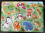 Houten puzzel met geluid, Ophalen of Verzenden, Zo goed als nieuw, Van hout, Minder dan 10 stukjes