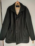 Zwarte winterjas met bruine binnenkant Jupiter maat XL, Zwart, Maat 56/58 (XL), Ophalen of Verzenden, Zo goed als nieuw