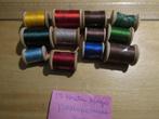 Party met 12 x Houten Klosjes  Naaimachine garen, Hobby en Vrije tijd, Naaien en Fournituren, Ophalen, Nieuw, Garen of Naald(en)